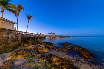 Twilight from John & Mary Spottswood Waterfront Park