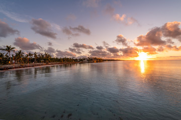 Sunrise over Higgs Beach