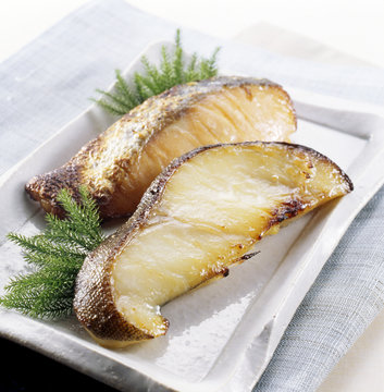 銀ダラの西京焼(Broiled Sablefish with Saikyo Miso)