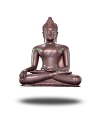 "Luang Pho Phet" Ancient Buddha Image, Lanna Art, Sukhothai Art Influence 20-21th Buddhist century ,Chainat Thailand.