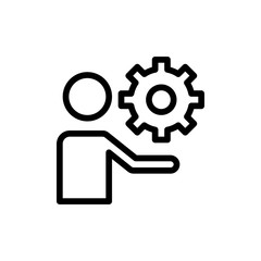 brainstorm icon vector illustration