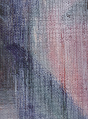 Obraz premium Abstract art background. Oil on linen. Brown and dark colors. Soft brushstrokes of paint.