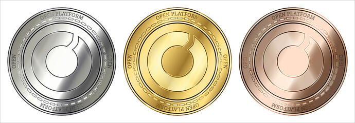  Open Platform (OPEN) coin set.