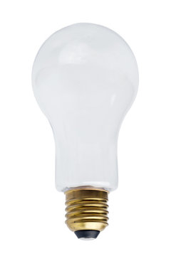 lamp on a white background.