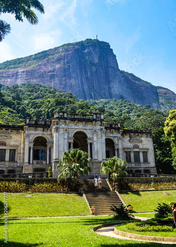 parque lage or parque enrique lage in the city of rio de janeiro