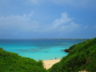 Fototapeta premium 海辺の二人