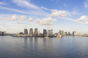 Naklejka premium 東京ベイエリアの風景