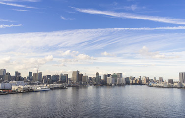 Naklejka premium 東京ベイエリアの風景