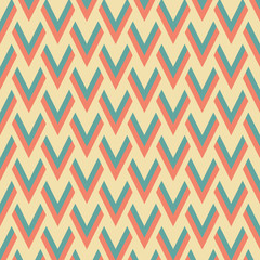 Colored abstract geometric flat pattern background. Geometric tick or heart.