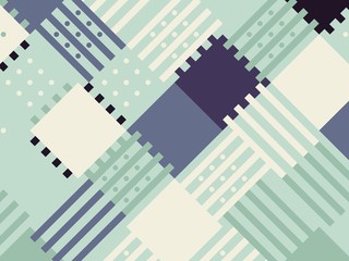Colored abstract flat pattern background. Geometric hipster patch