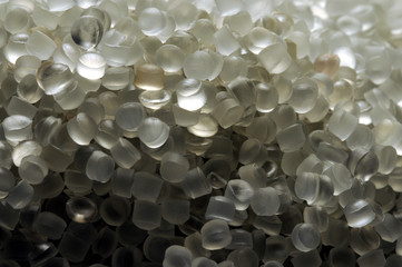 Plastic resin pellet Plastica granulare 塑料颗粒水污染 Pvc Pellet di Polyvinylchlorid...