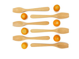 Fresh cape goosebery, physalis, on white background