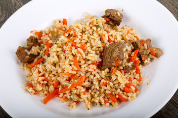 Asian rice - Plov