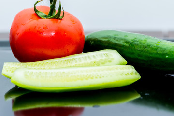 Some kind of vegetables on the table