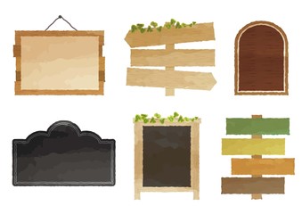 Naklejka premium 看板フレームセット