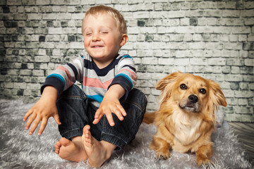 Spaß mit dem Hund