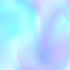 Hologram abstract background. Bright gradient mesh backdrop with hologram. 90s, 80s retro style. Pearlescent graphic template for brochure, flyer, poster design, wallpaper, mobile screen.