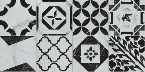 Fototapeta premium Pattern_wall tiles