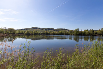 quarry lake  in Remerschen