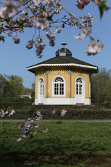 Fototapeta premium Chinesisches Teehaus in Karlsruhe