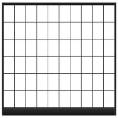 障子　荒間障子　縦　1面