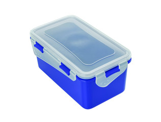 Plastic container for eating.