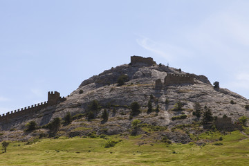 Fototapeta premium Ancient medieval fortress