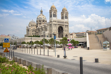 Fototapeta na wymiar Marseille Cathedral, France