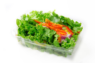 プラ容器に入ったカット野菜