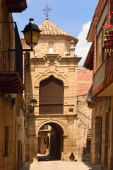 chapel of Sant Antonio in the village of Cretas, Teruel province, Argaon, Spain