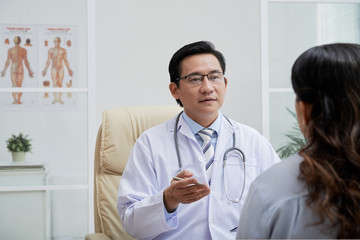 Consulting patient