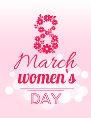 International Womans Day Holiday on Eight of March