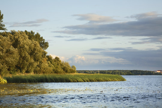 Wiew Of Elk Lake. Poland