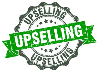 upselling stamp. sign. seal