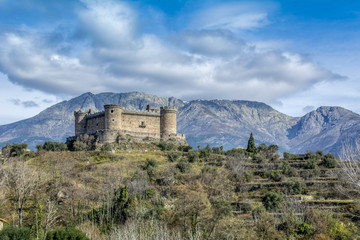 Fototapeta na wymiar Castillo de Mombeltrán
