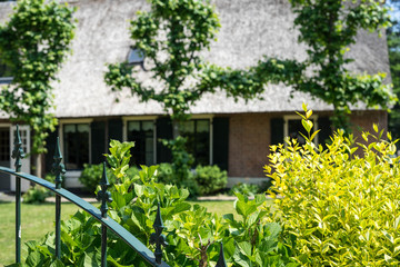 Traditional dutch house in Arnhem, Netherlands