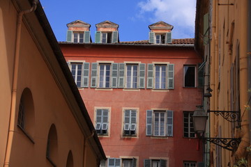 vieil immeuble du vieux Nice