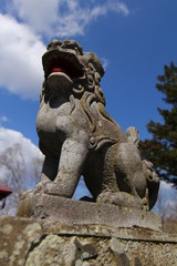 Fototapeta na wymiar 狛犬