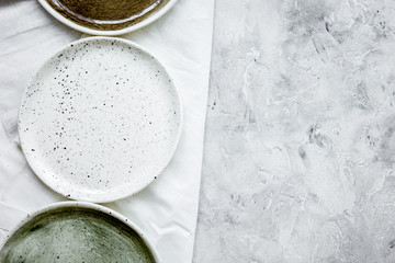 green apples for healthy dessert on white background top view mo