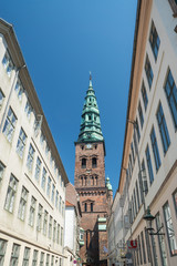 Fototapeta premium Nikolaj Kirke in Copenhagen