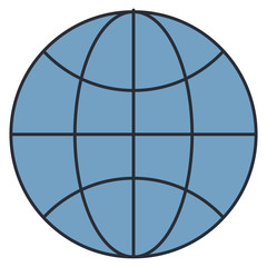 sphere planet isolated icon vector illustration design