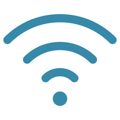 waves wifi signal area vector illustration design
