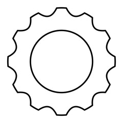 gear machinery isolated icon vector illustration design