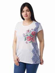 Fototapeta premium woman t-shirt