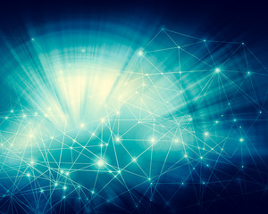 Technological background, Internet concept of global business. Internet connection, abstract of science and technology graphic design