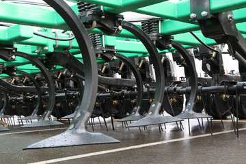 Cultivator for tillage.