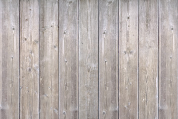 White wood texture. Abstract background, empty template. rustic weathered barn wood background with knots and nail holes. Close up of wall made of wooden planks.