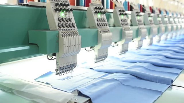 Industrial Embroidery Sewing Machines