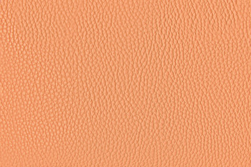orange leather texture background surface. leather structure