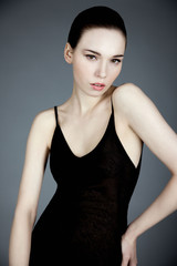 Fototapeta premium Woman Beauty Looking At Camera